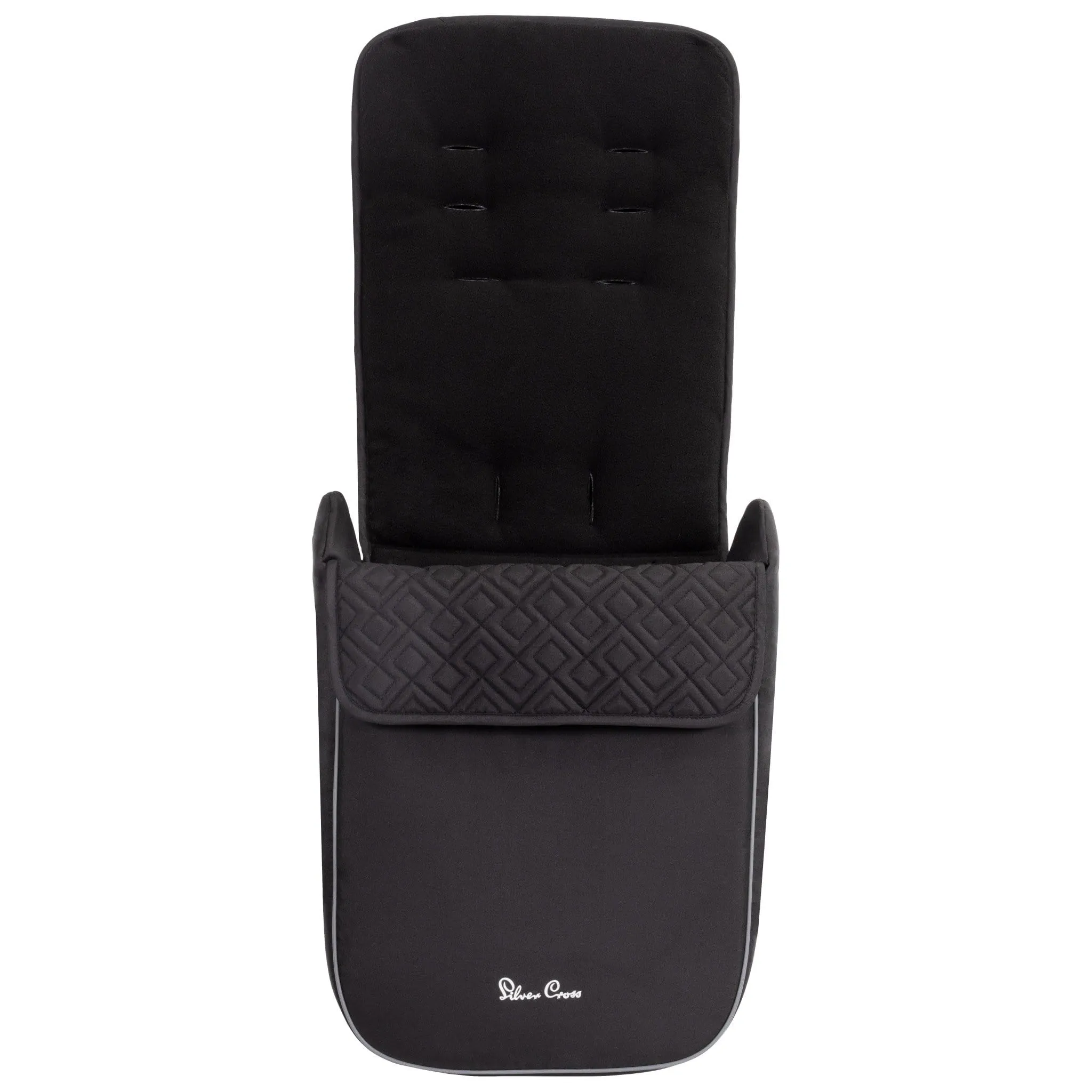 Silver Cross Zest Footmuff Black