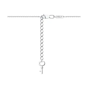 SKLV by SOKOLOV - Silver Handcuff With A Key On A Chain Necklace