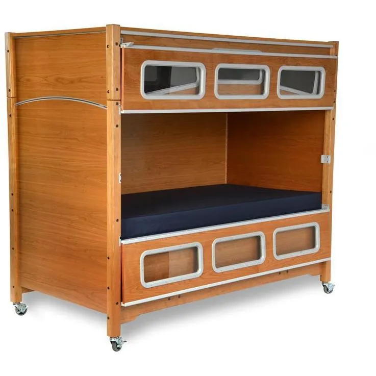 SleepSafer® Tall Bed With Open or Closed Extension, Sleep safe bed