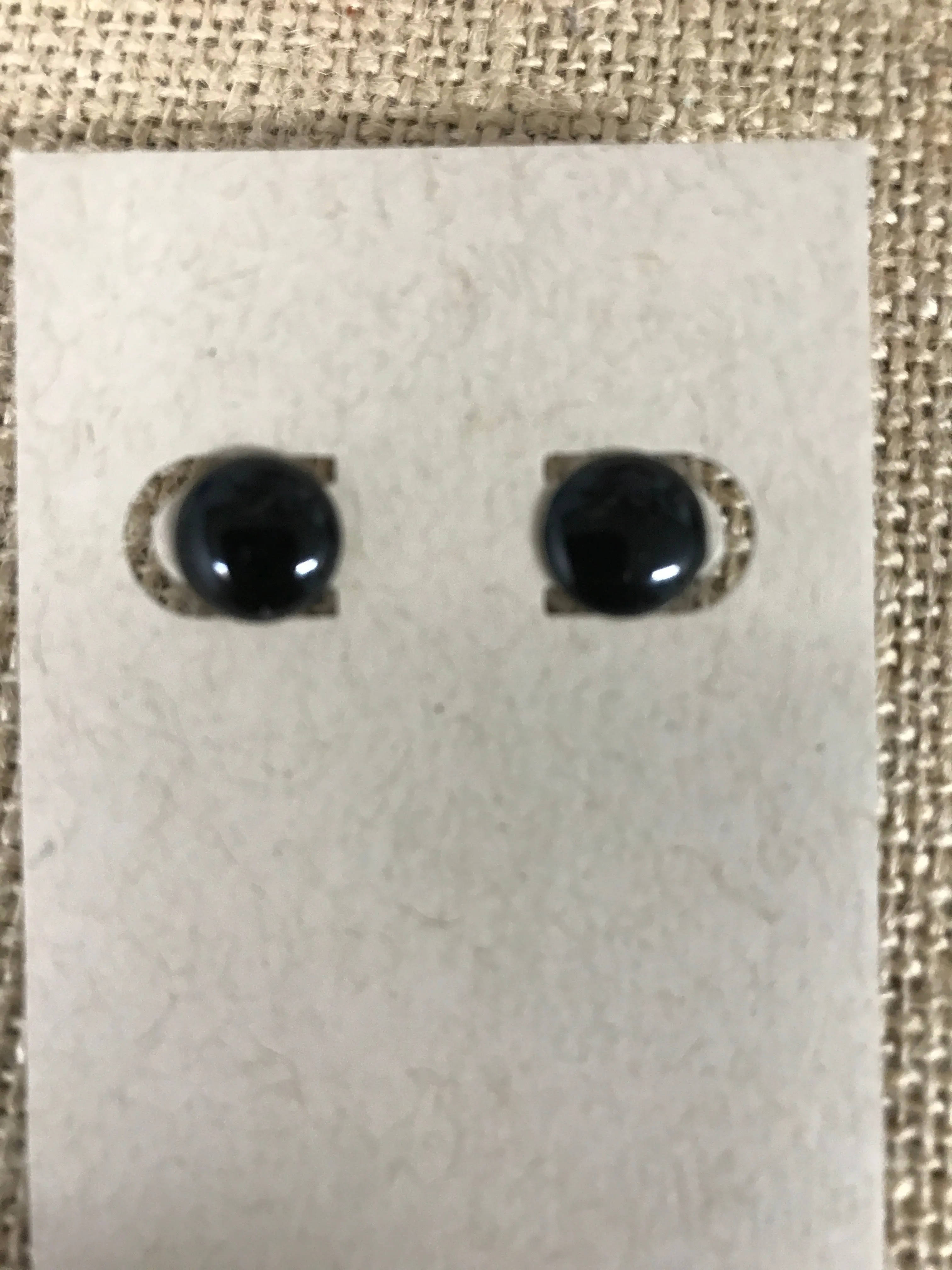 Small Button Earring Studs