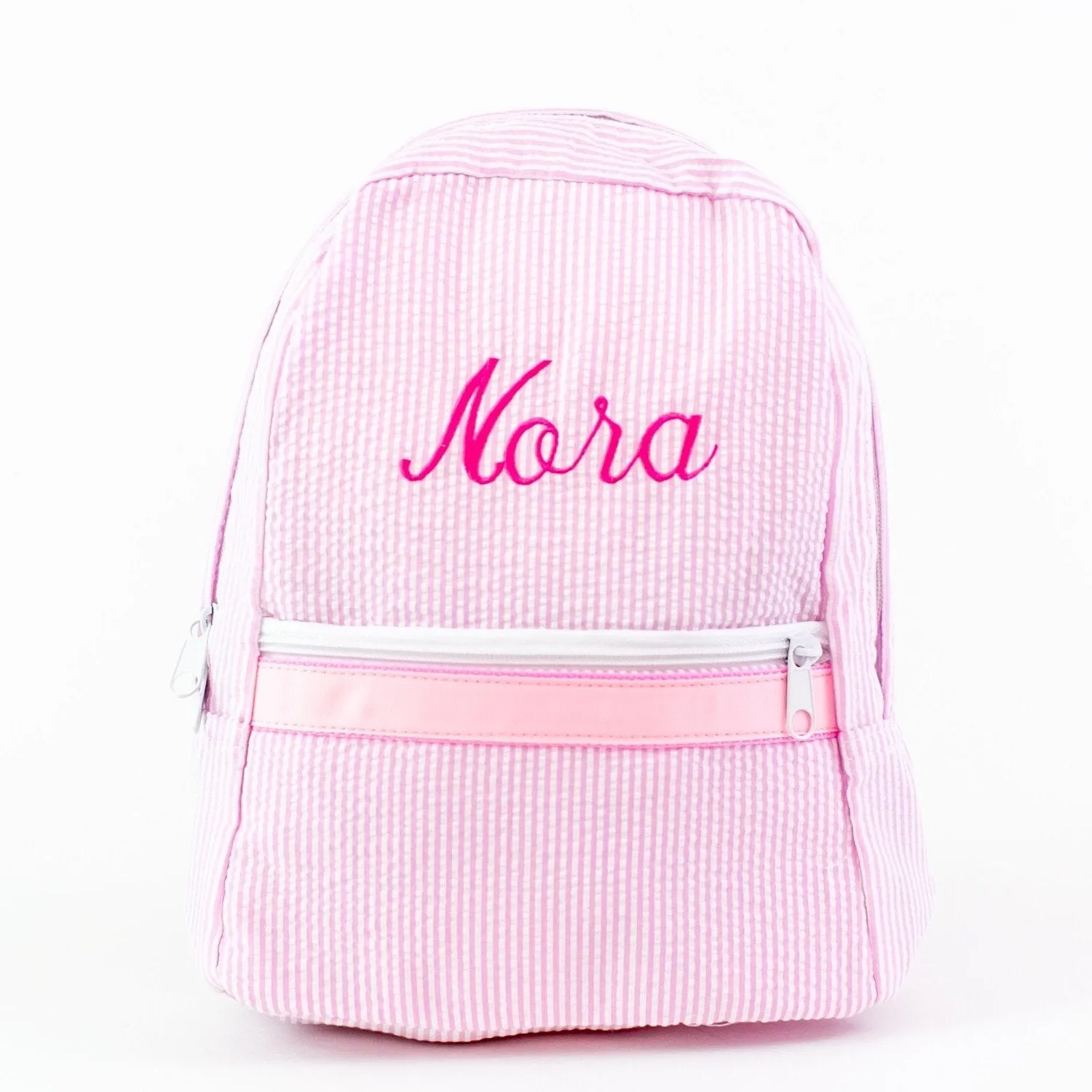 Small Seersucker Children's Backpack