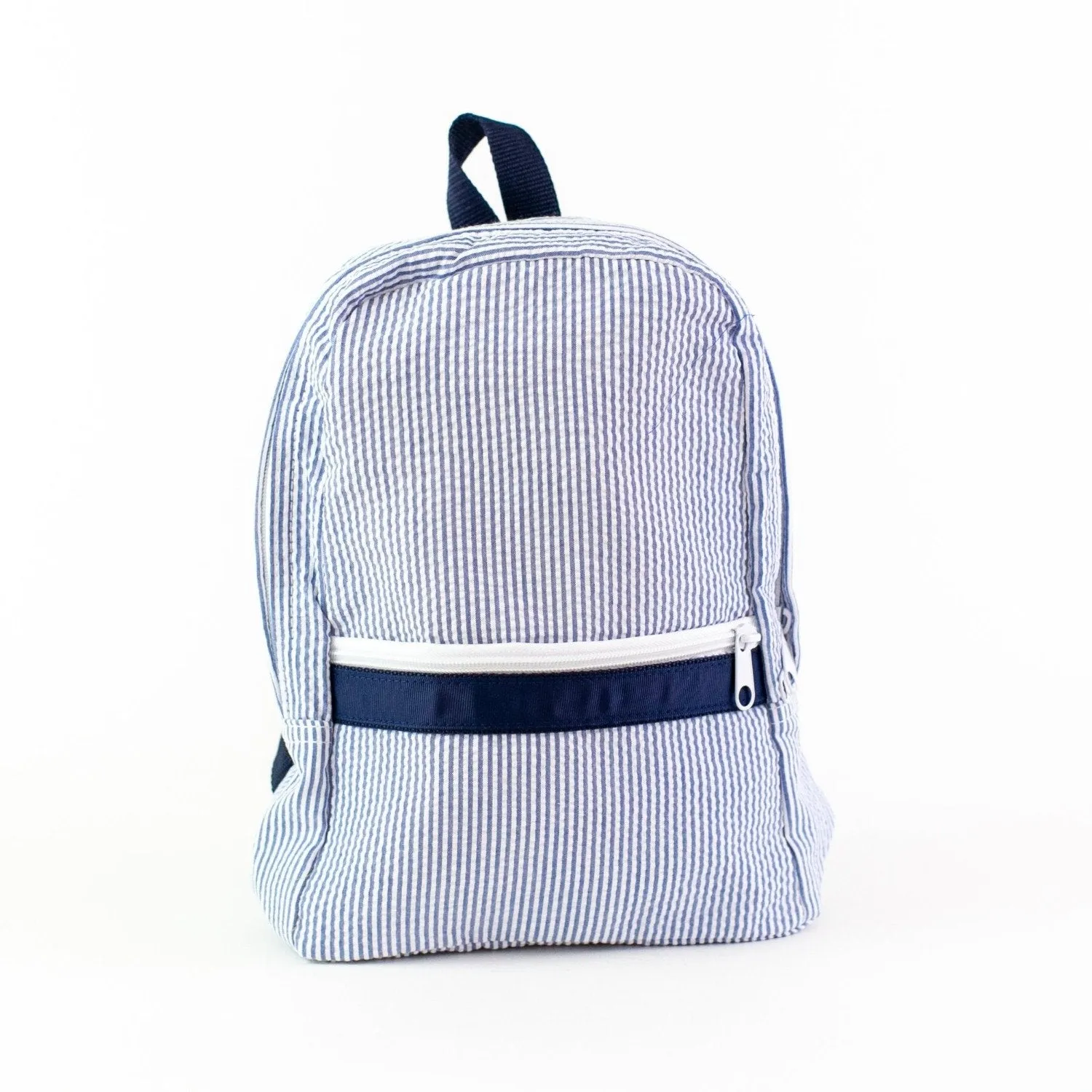 Small Seersucker Children's Backpack