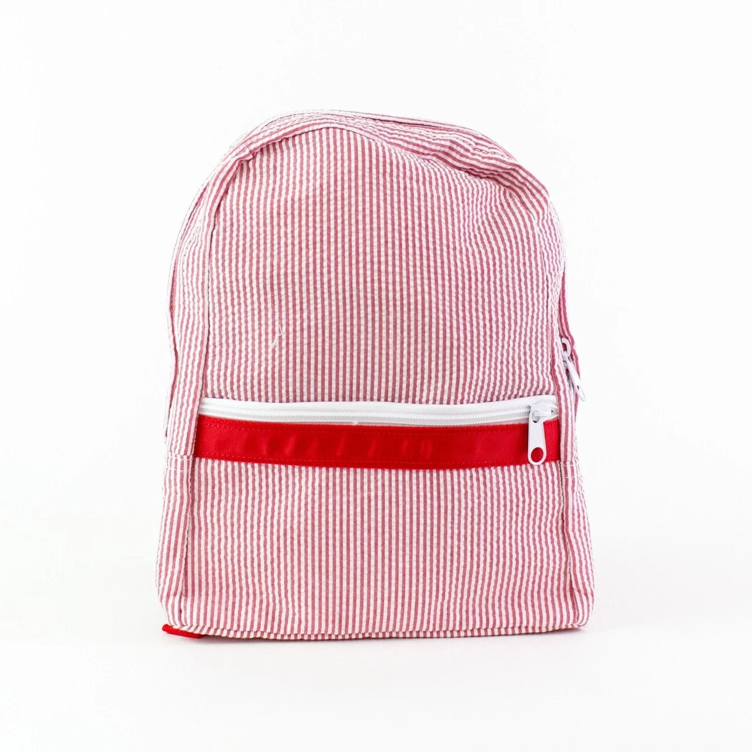 Small Seersucker Children's Backpack