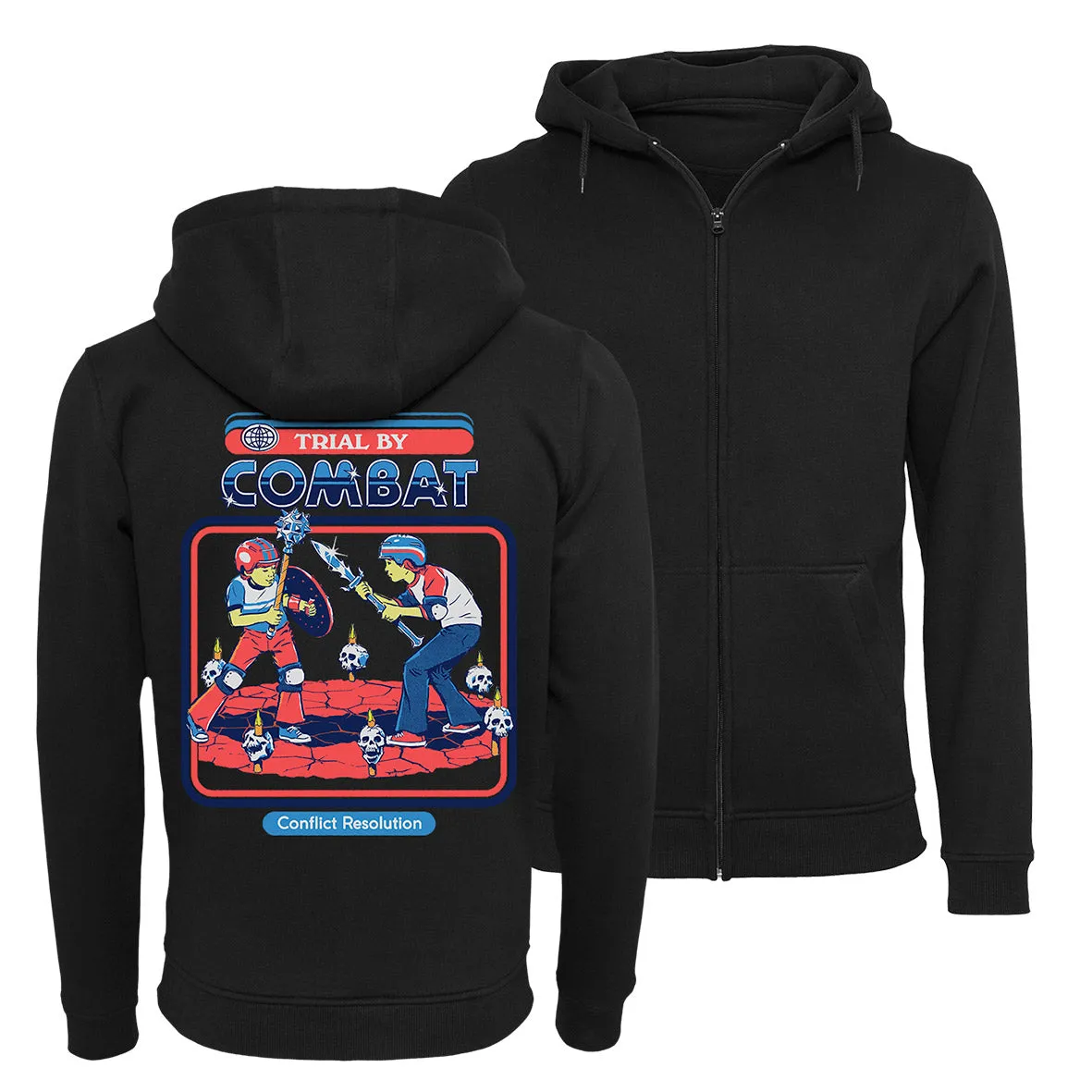 Steven Rhodes - Trial by Combat - Zip-Hoodie