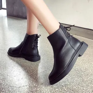 style winter boots women  fashion soft genuine leather women boots after individual character bind band adornment