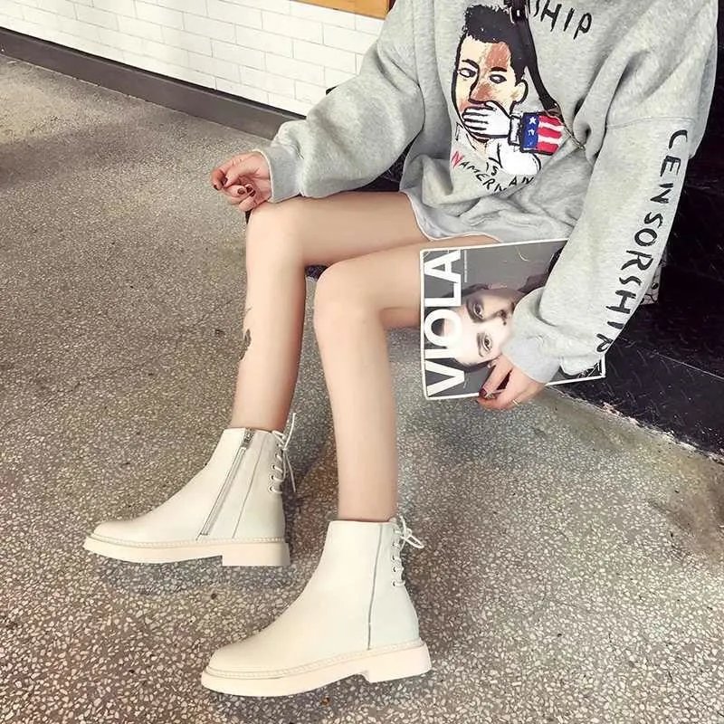 style winter boots women  fashion soft genuine leather women boots after individual character bind band adornment