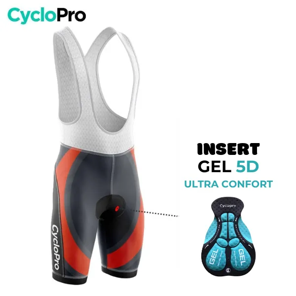 TENUE DE CYCLISME ÉTÉ HOMME ORANGE - GLADIATOR 