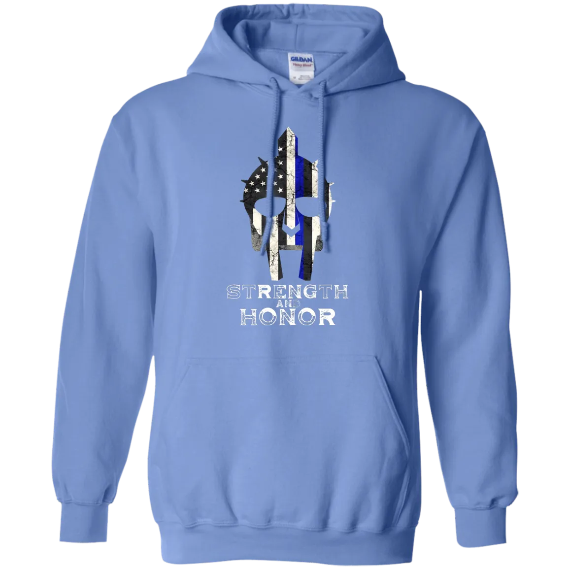 The Gladiator Helmet hoodie.  Strength and Honor