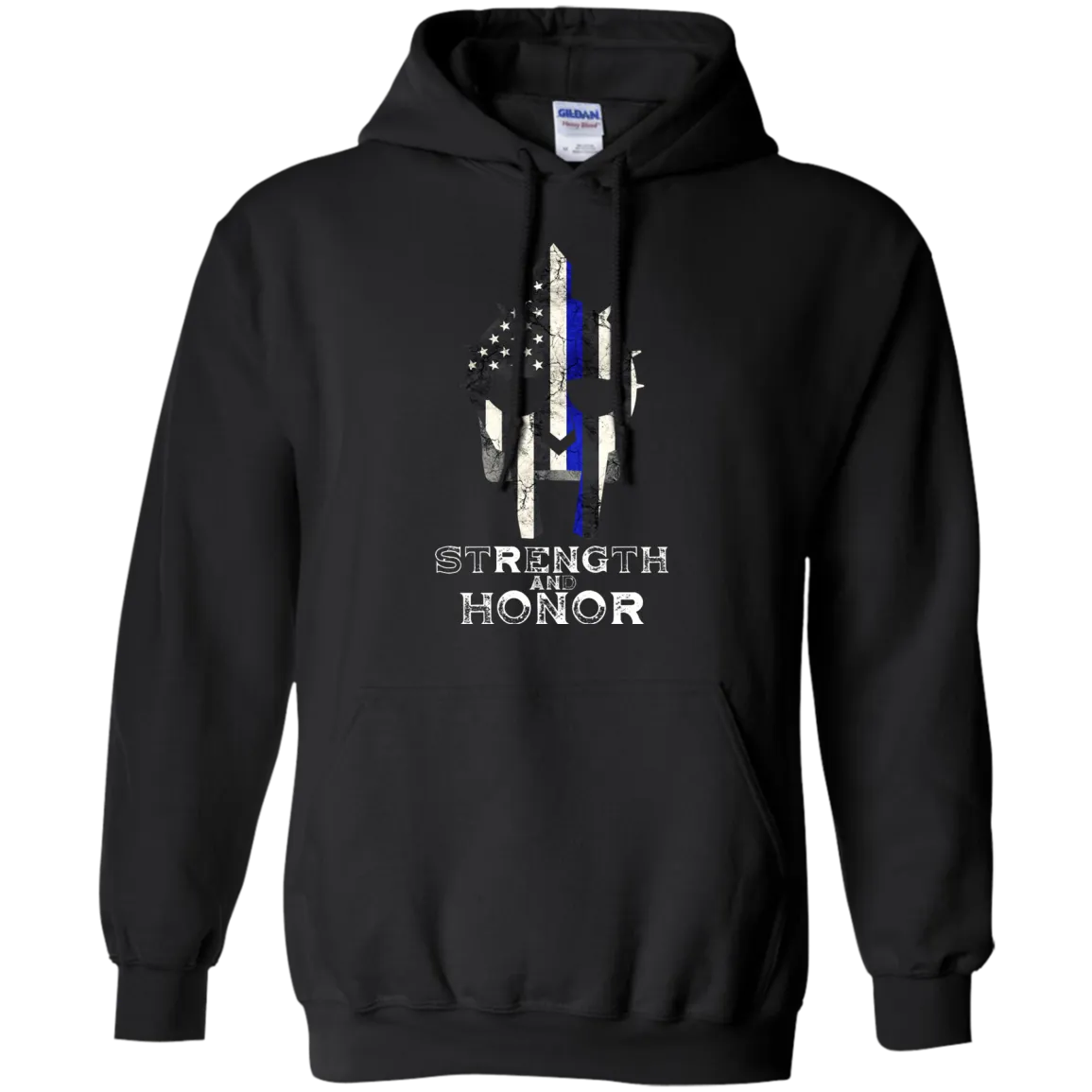 The Gladiator Helmet hoodie.  Strength and Honor