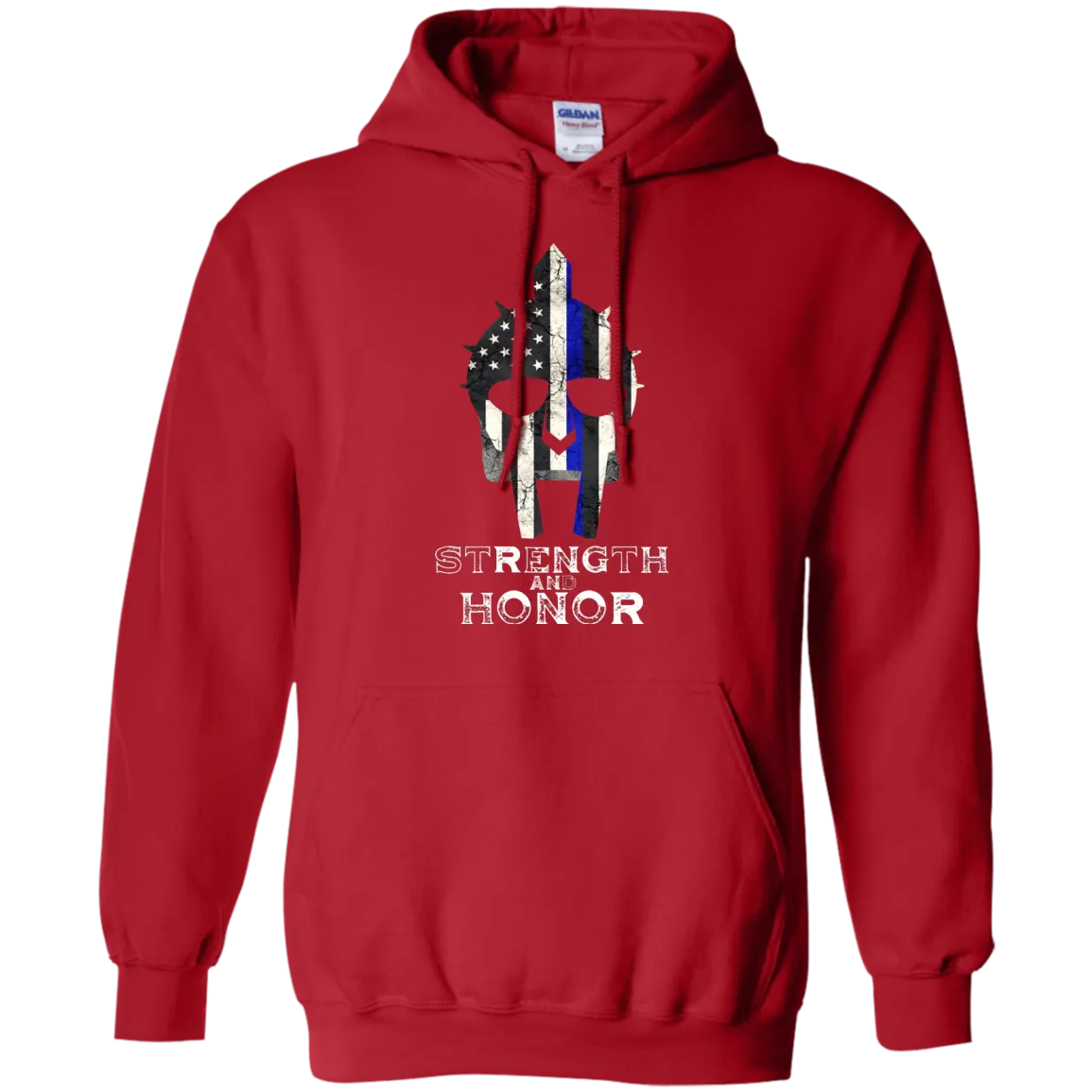 The Gladiator Helmet hoodie.  Strength and Honor