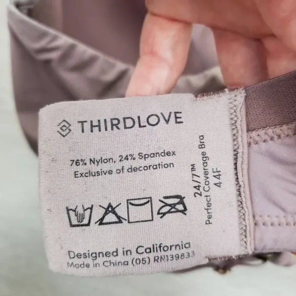 ThirdLove 24/7 Perfect Coverage bra 44F