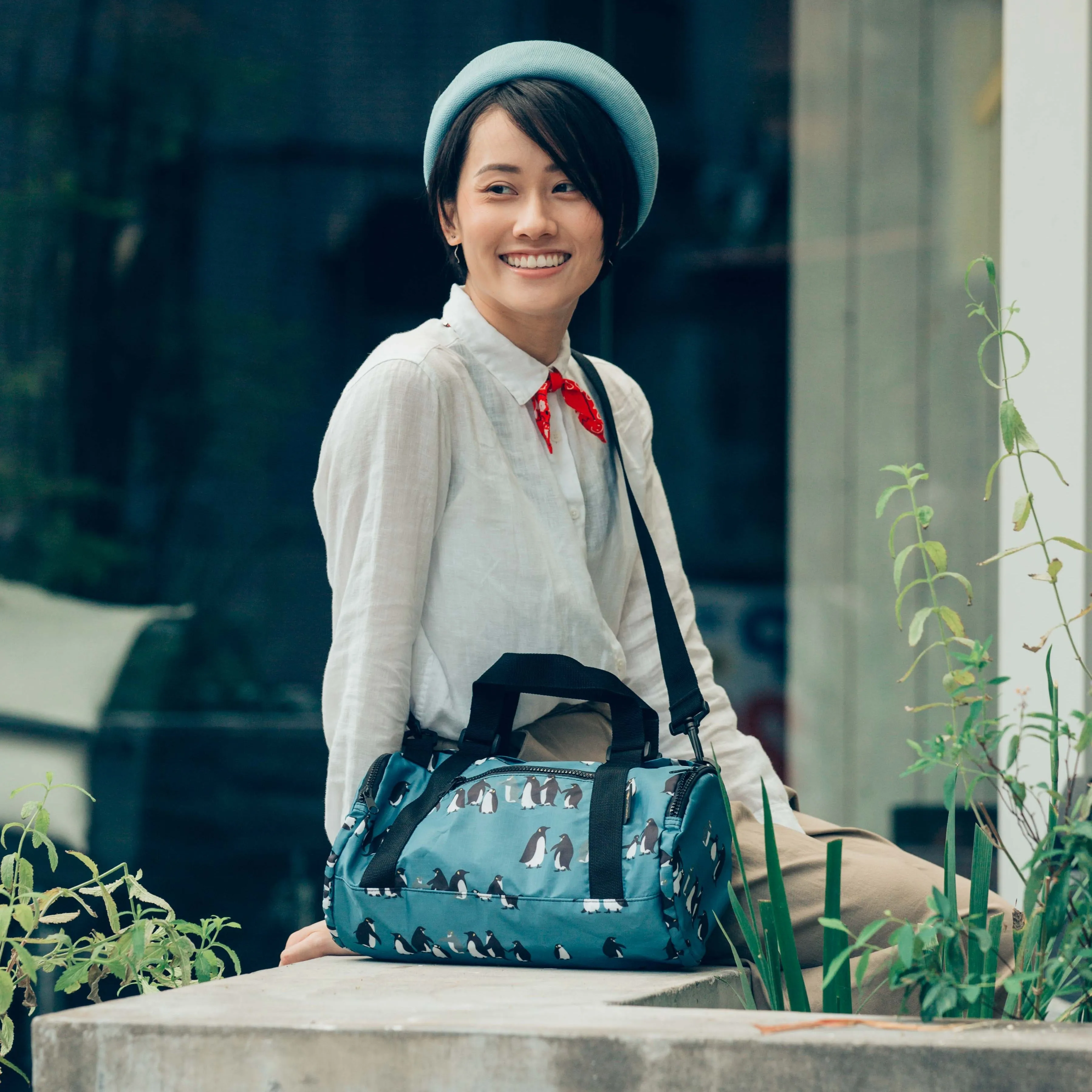 Travel series - Boston Shoulder Bag