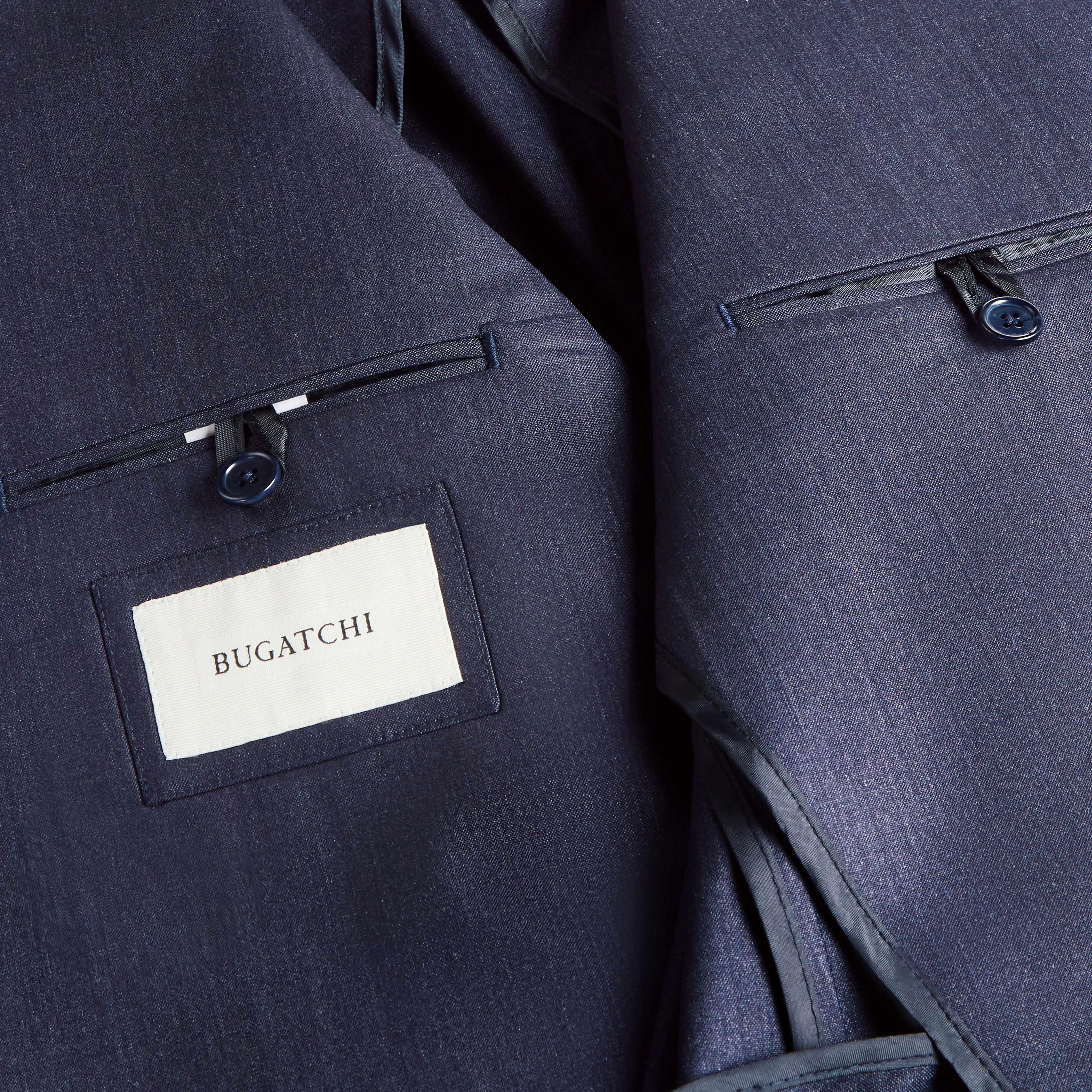 Two Button Stretch Wool Travel Blazer