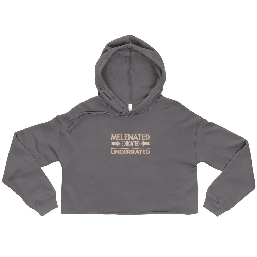 Underrated - Women's Crop Hoodie