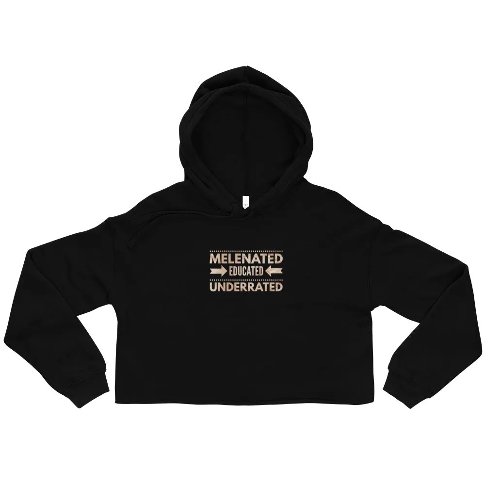 Underrated - Women's Crop Hoodie