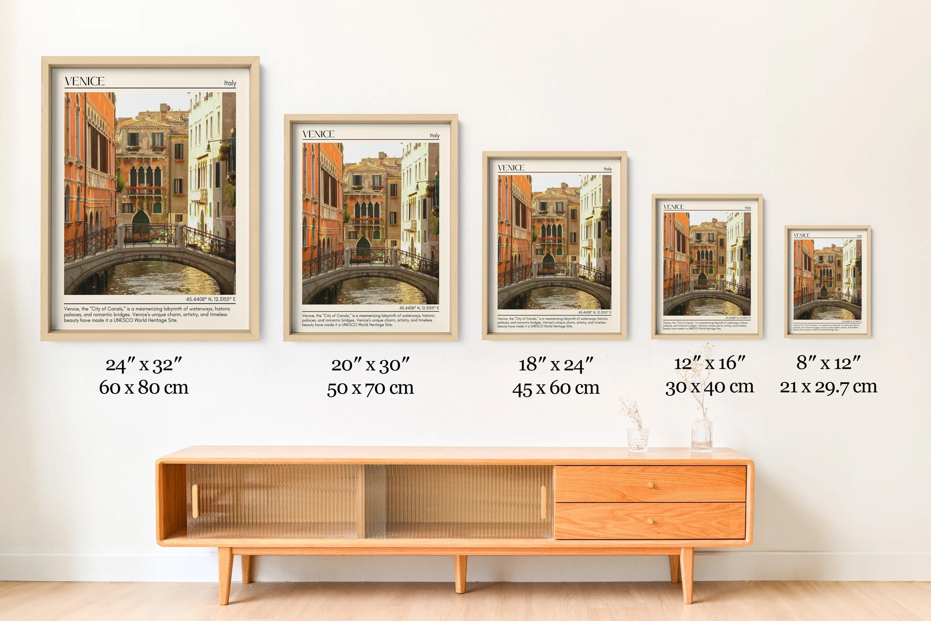 Venice Minimal Wall Art, Italy