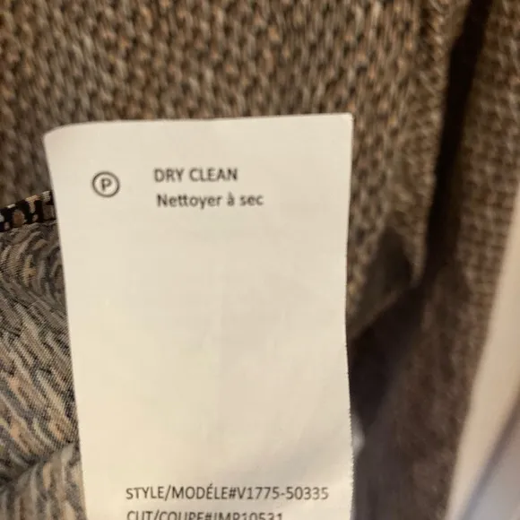 Vince Silk Dress neutral pattern - size 6