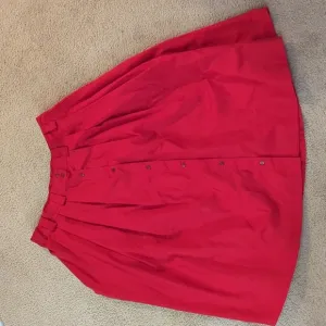 Vintage Karen Scott Pleated Midi Skirt - Red Delight