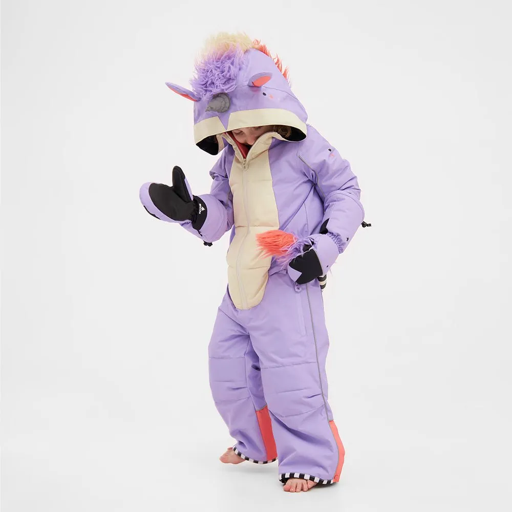 Weedo UNIDO Lila Unicorn Snowsuit