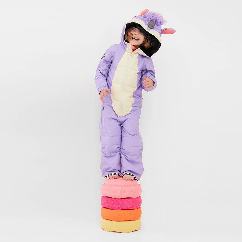 Weedo UNIDO Lila Unicorn Snowsuit