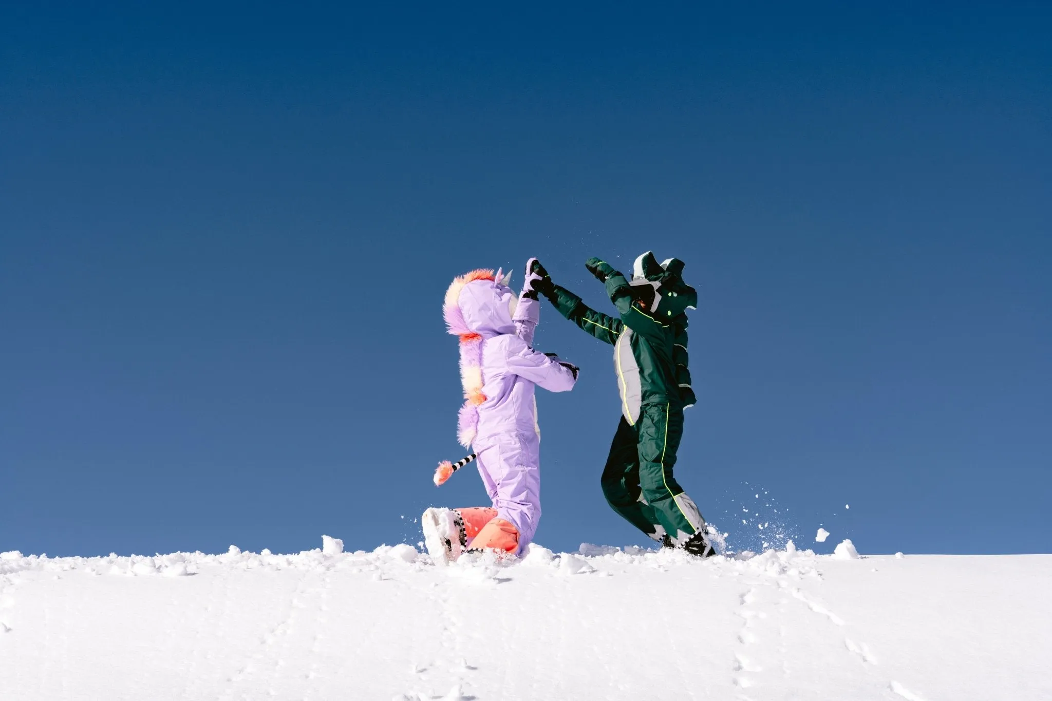 Weedo UNIDO Lila Unicorn Snowsuit