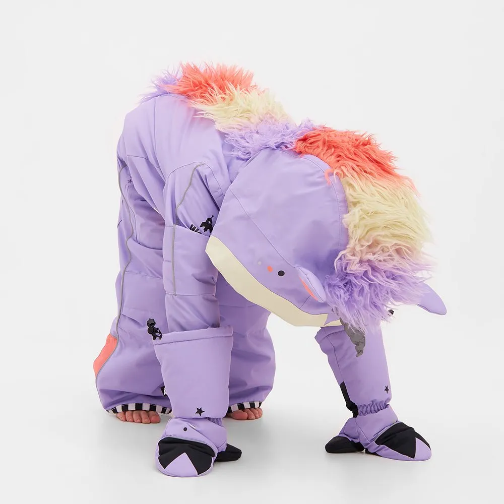 Weedo UNIDO Lila Unicorn Snowsuit