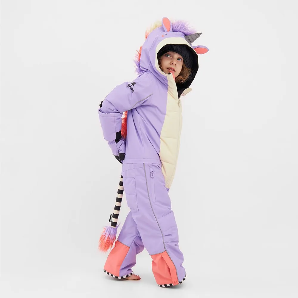 Weedo UNIDO Lila Unicorn Snowsuit