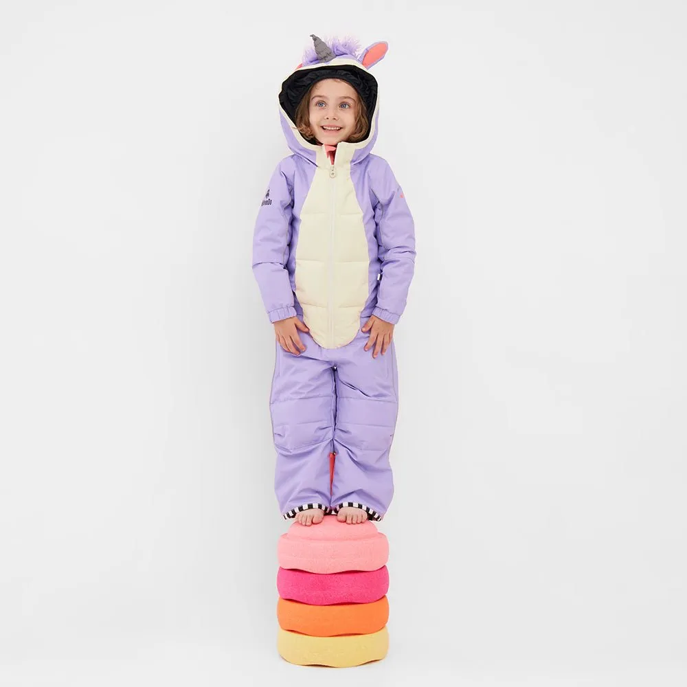 Weedo UNIDO Lila Unicorn Snowsuit