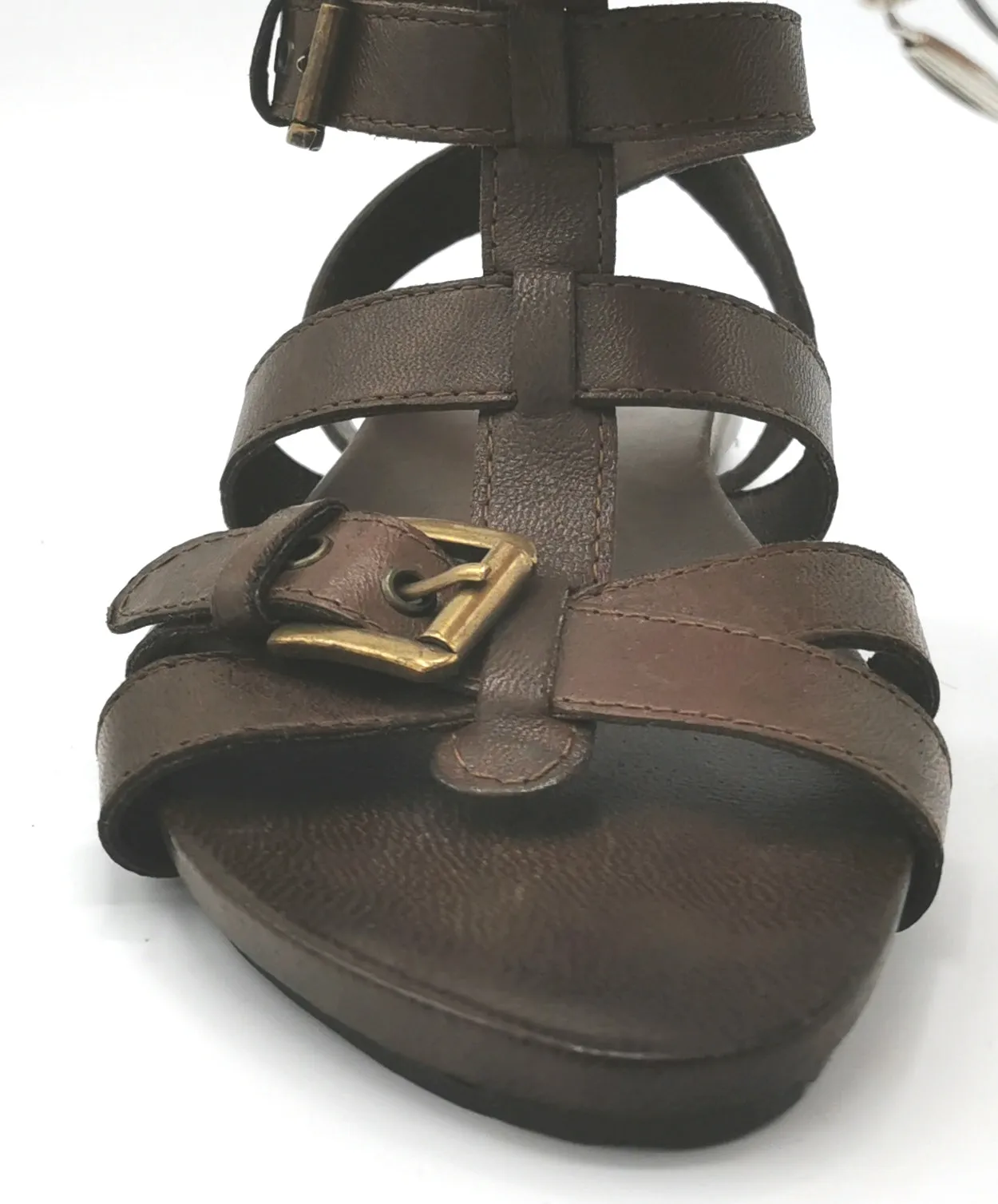 WOMENS SIZE 6 / 37 - TOWNSHOES, Made in Italy, Buttery Soft, Boho Style Sandals NWOT B26