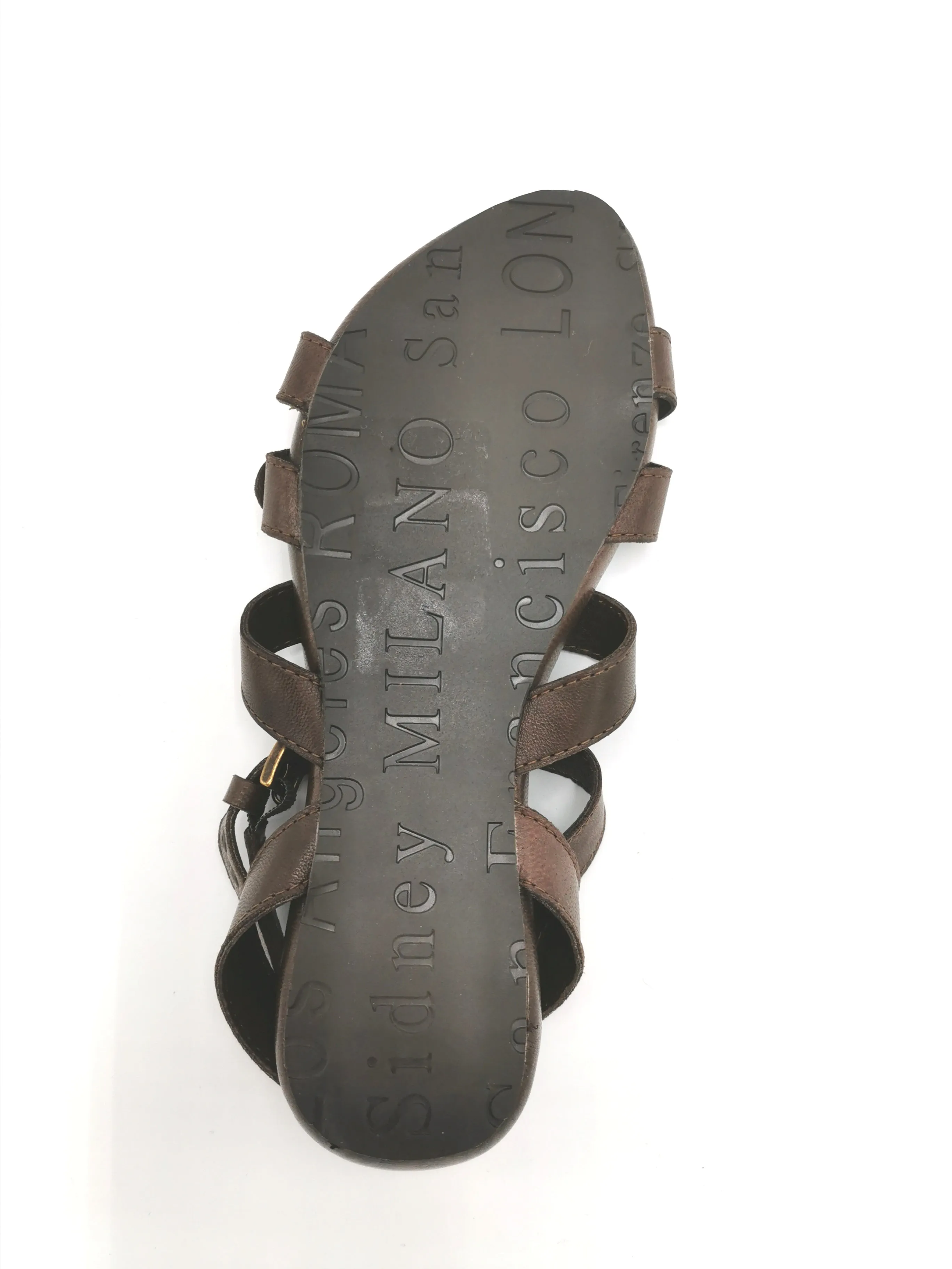 WOMENS SIZE 6 / 37 - TOWNSHOES, Made in Italy, Buttery Soft, Boho Style Sandals NWOT B26