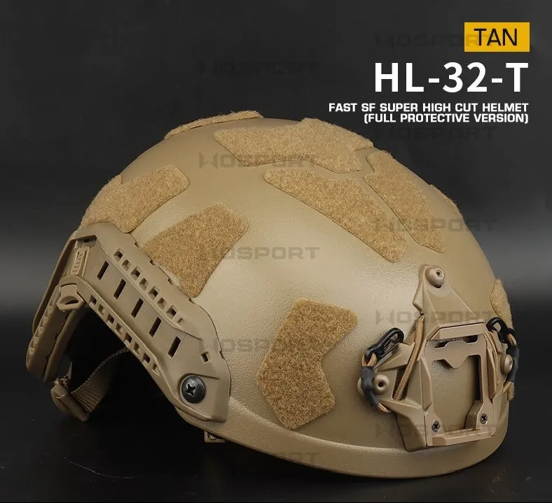 WOSport FAST SF Super High Cut Helmet (Full Protection Version)
