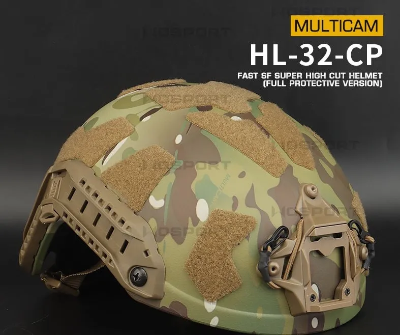WOSport FAST SF Super High Cut Helmet (Full Protection Version)