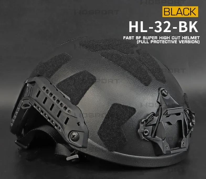 WOSport FAST SF Super High Cut Helmet (Full Protection Version)