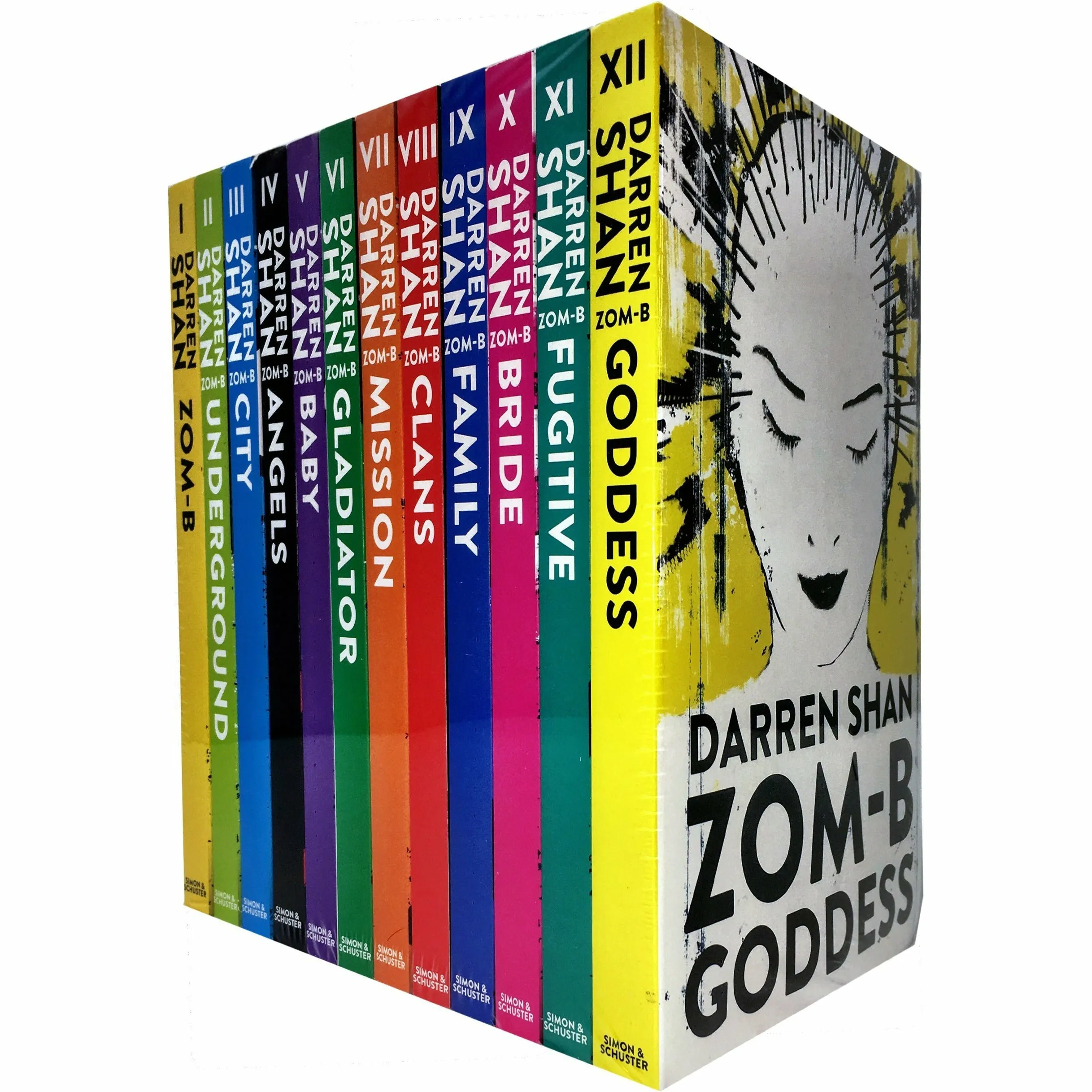 Zom-B 12 Books Collection Set Pack By Darren Shan